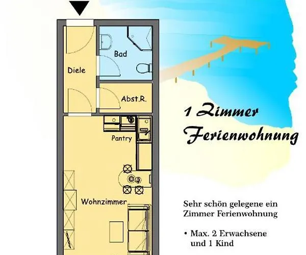 Ferienapartment Haus Baltic 1og09 *